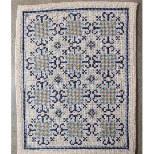 Placidia Floral Cross Stich Kit by Avlea