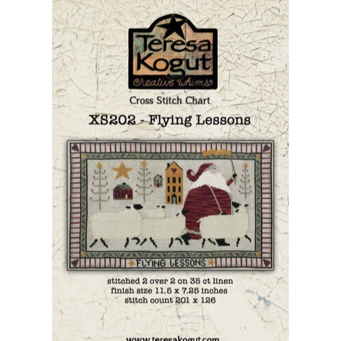 Flying Lessons Cross Stitch Chart by Teresa Kogut