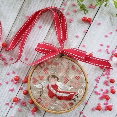 Valentine's Day Holiday Hoopla Cross stitch chart by Brenda Gervais