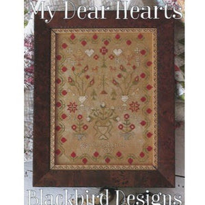 My Dear Hearts Cross Stitch Chart by Blackbird Design