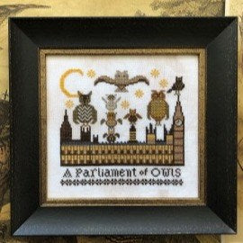 Parliament of Owls Cross Stitch Chart by Kathy Barrick
