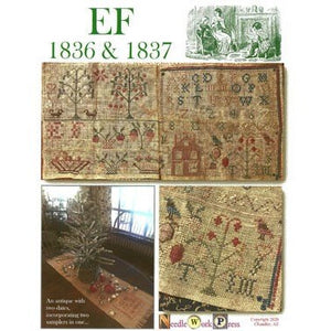 EF 1836 & 1837 Cross Stitch Chart by Needlework Press