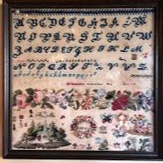 Band of Roses 1845 by Cross Stitch Antiques