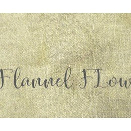 40CT Fox and Rabbit Hand Dyed linen Flannel Flower Fat Half Yard
