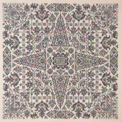 Star of Sumatra Cross Stitch Chart by Ink Circles