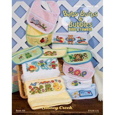 Baby Burps and Bubbles Cross Stitch Booklet by Stoney Creek
