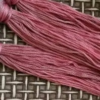 32CT XJudesign Hand Dyed Linen Ash Rose Fat Half Yard