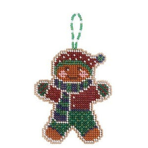 Gingerbread Lad 2021 Ornament Kit by Mill Hill