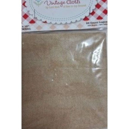 25CT Vintage Cloth Prepack Oatmeal by Lori Holt of Bee in my Bonnet Fat Quarter Yard