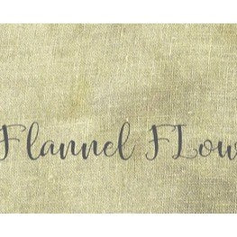 36CT Fox and Rabbit Hand Dyed linen  Flannel Flower Fat Half Yard