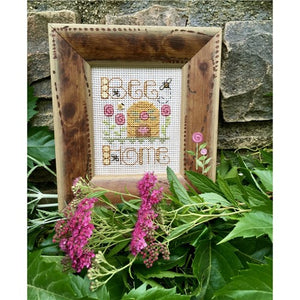 Bee Home Cross Stitch Kit by Shepherd's Bush