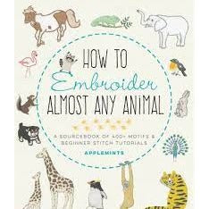 How to Embroider almost Every Animal
