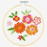 Japanese Flowers Cross Stitch Kit by DMC
