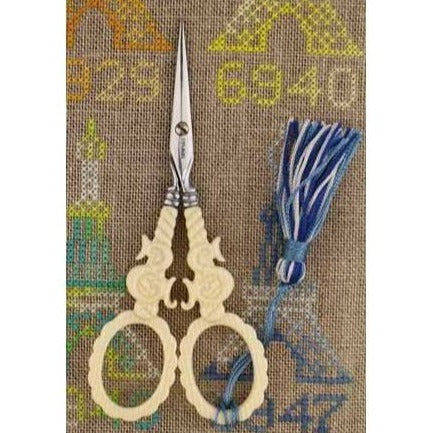 Sajou Veined Ivory Style Scissors S Model