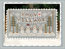 Snow Village by Country Cottage Needleworks