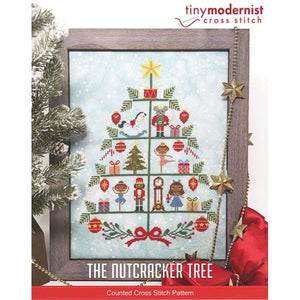 The Nutcracker Tree Cross Stitch Chart by Tiny Modernist