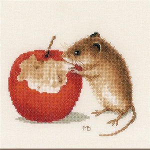 LIttle Mouse Counted Cross Stitch Kit by Lanarte - PN0175633