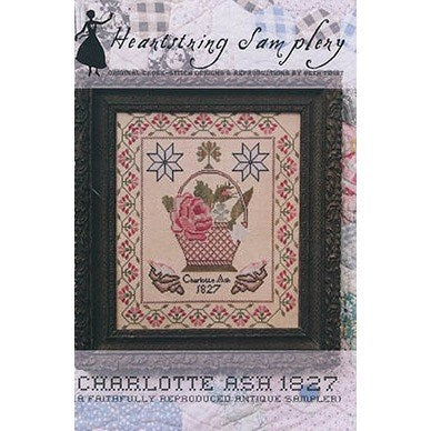Charlotte Ash 1827 Cross Stitch Chart by Heartstring Samplery