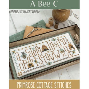 A Bee C Cross Stitch Chart by Primrose Cottage Stitches