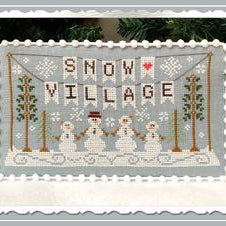 Snow Village by Country Cottage Needleworks
