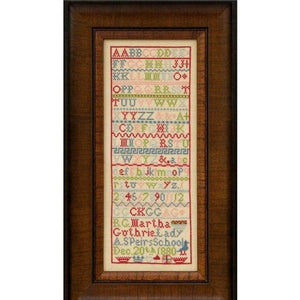 Martha Guthrie 1880 Cross Stitch Chart by Hands Across the Sea