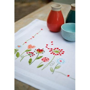 Flowers Table Runner Kit by Vervaco (PN-0171004)