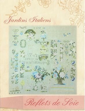 Jardins Italiens Cross Stitch Chart by Reflets de Soie