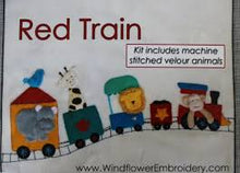 Train Kit By Windflower Embroidery