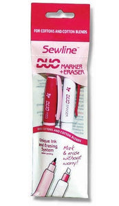 Sewline Duo Marker And Eraser - Medium - For Cottons and Cotton Blends