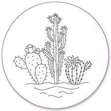 Embroidery Transfers Blooms and Succulents