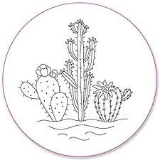 Embroidery Transfers Blooms and Succulents
