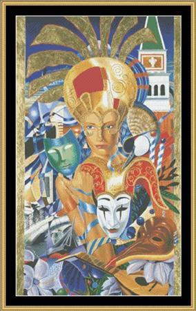 Mystic Stitch Venice Is Waiting Cross Stitch Chart