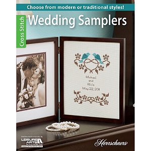 Wedding Samplers Cross Stitch Book by Leisure Arts